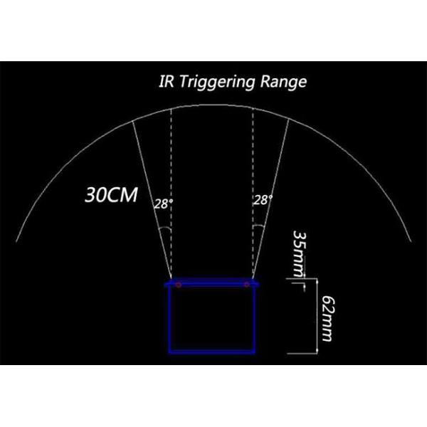 Parking Lot Mobile Payment Machine with Long Distance Scanning
