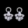 Delicate Special Rhinestone Stud Drop Earrings For Women And Girls for sale