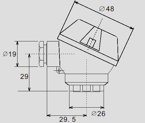 Anti Corrosion MAA Thermocouple Connection Head with High Mechanical Strength