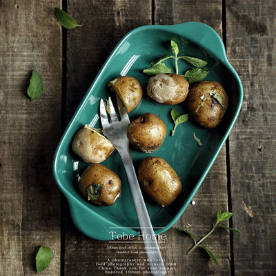 Buy Small Rectangular Ceramic Baking Dish For Oven Ovenware Bakeware at wholesale prices