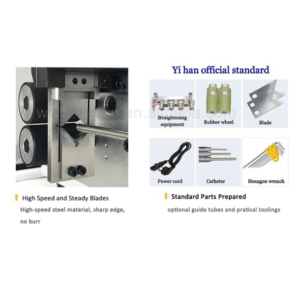 Mini Automatic Computer Wire Cutter and Stripper Machine for 4mm2 Electric Steel Wire
