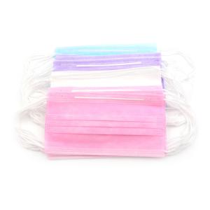 Biodegradable Disposable Face Mask Size 17.5 X 9.5cm With Adjustable Nose Wire