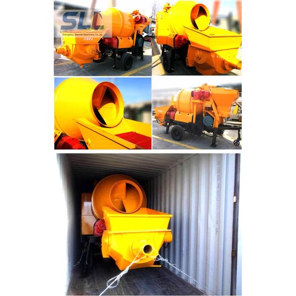 Remote Control Concrete Mixer Machine