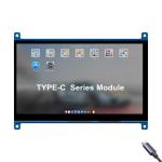 7 Inch TFT LCD Display Module, With PCBA TYPE-C Interface, 1024X600 Resolution,