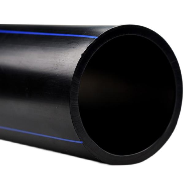 4 HDPE Water Pipes Black PE Culvert Pipes For Drainage Projects Support Customization