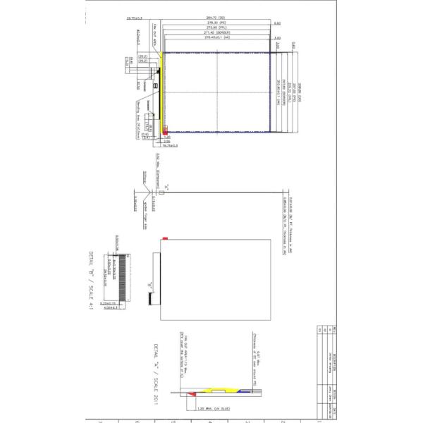 13.3 Inch Larger E-Ink Screen Display Epaper for Shelf Electronic Tag Management System Indoor Electronic Signage