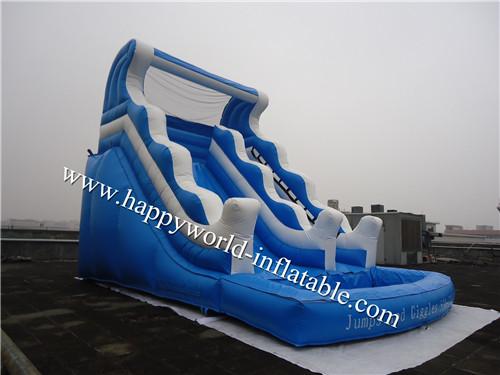 Buy water slide pool , inflatable water slide pool , child pool with water slide at wholesale prices
