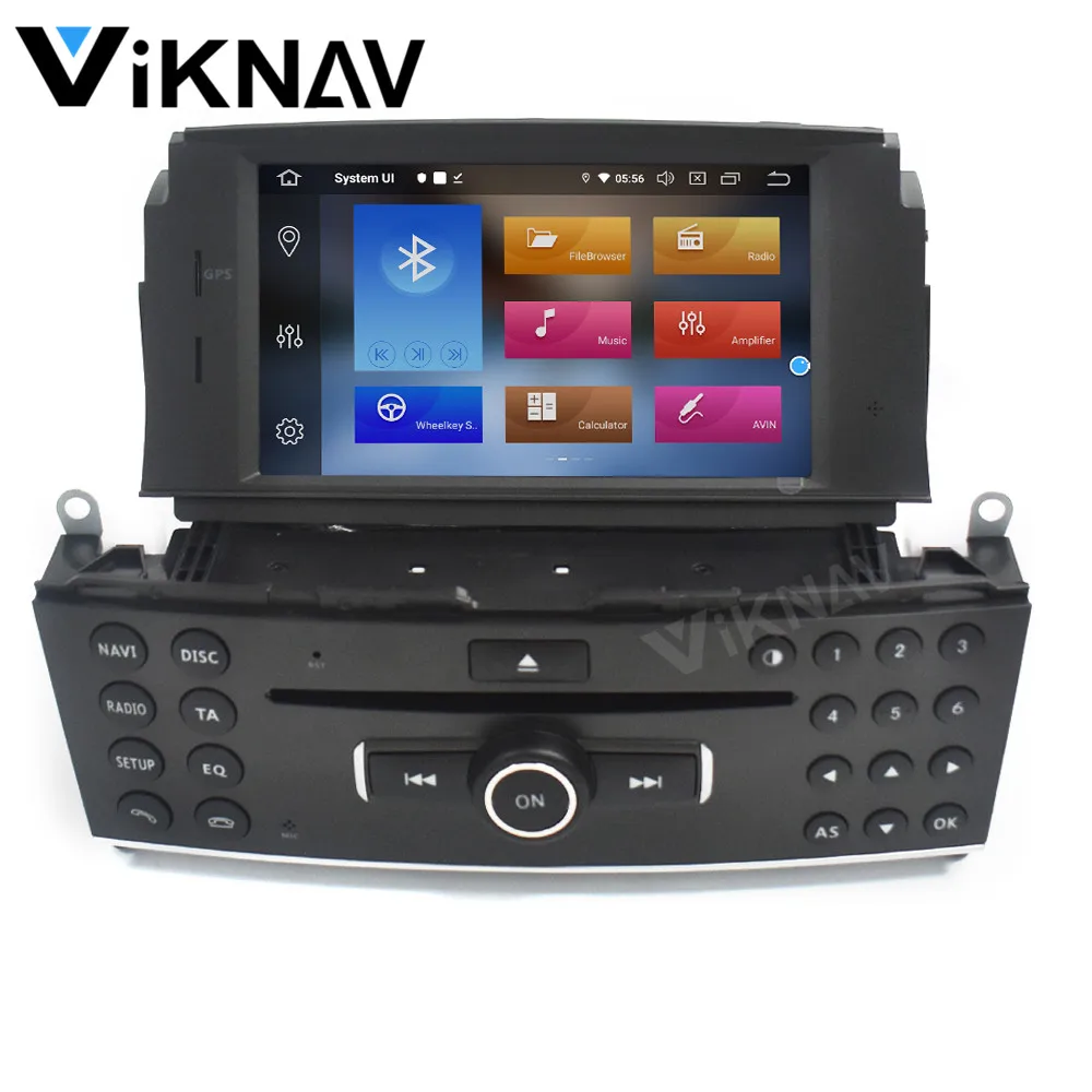 Mercedes Benz C200 C180 W204 2007-2010 Android Screen PX5 Auto Car Radio Stereo