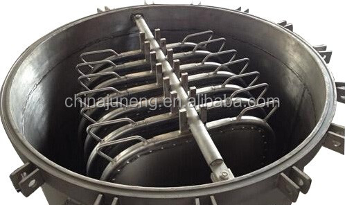 SS304 Pressure Leaf Filter 20m2 Filtration Area 4-6T/H Capacity