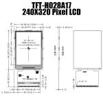 Low Cost 2.8 inch TFT LCD Display With MCU Interface