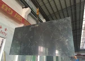 Quality Colorful Quartz Countertop Slabs , Kitchen / Bathroom Natural Stone Slabs for sale
