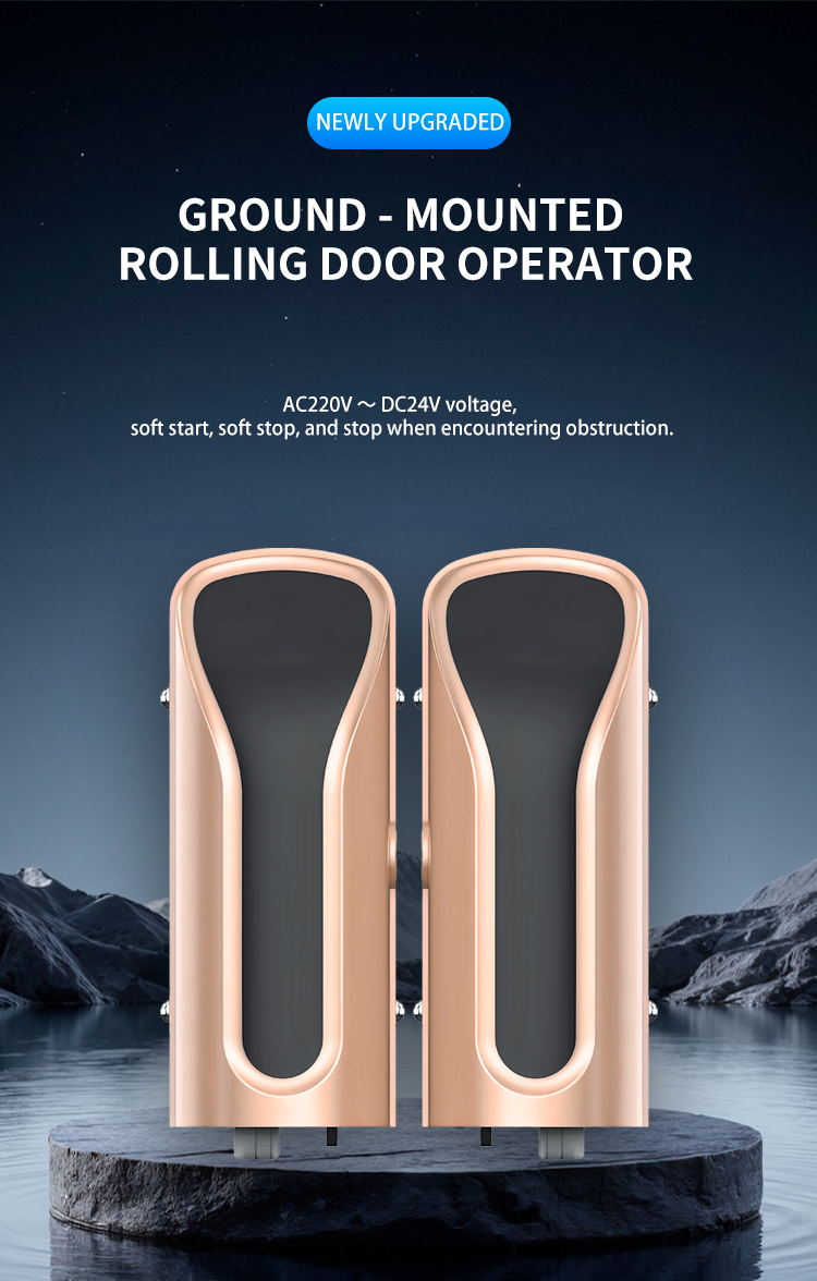 Smartphone Controlled Rolling Door Operator Ground Mounted With Switch Motor