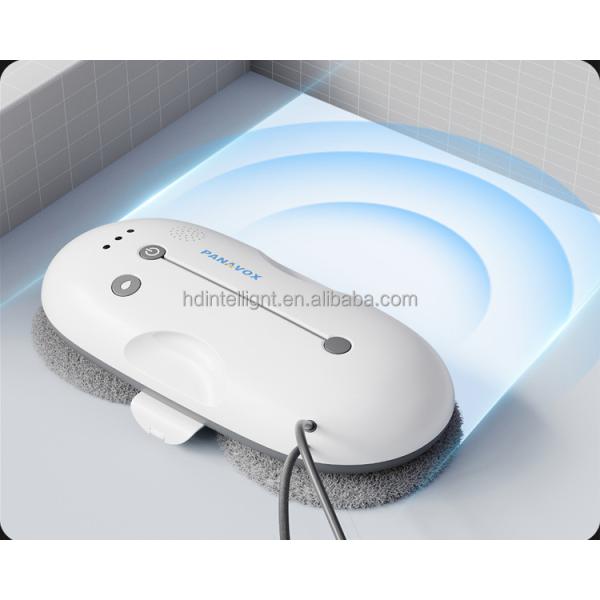 650mAh Smart Window Cleaning Robot Infrared Detection Anti Collision Slim Robot Vacuum
