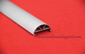 Quality Silver Anodize Aluminum Alloy Extruded Profiles Of LED Fluorescent Tube For Daylight & Sunlight Lamp for sale