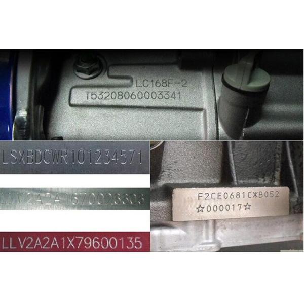 CNC Handheld Dot Peen Marker Portable Metal Marking Machine For Mechanism