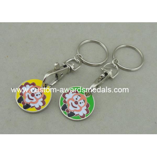 Popular Die Casting Personalized Trolley Coin With Soft Enamel