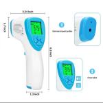 LCD Display Digital Forehead Thermometer with 3in 1 function