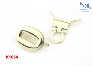 Quality Oral Sharp Zinc Alloy Bag Twist Turn Lock For Handbag Size 31.7mm K1054 for sale