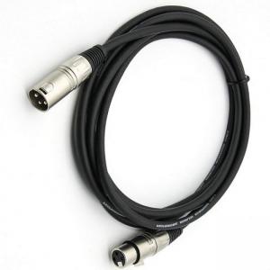Quality 3 Pin XLR Microphone Cables Male To Female Mic Cord Black XLR Cable for sale