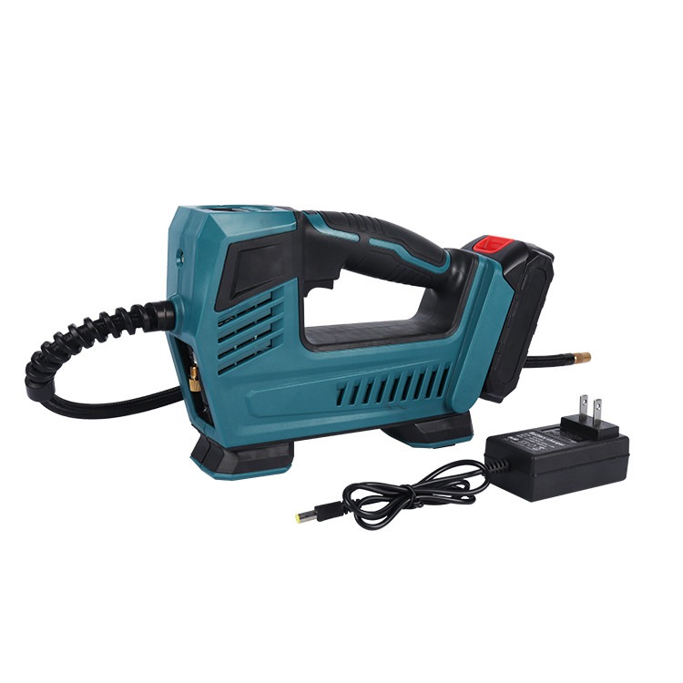 Digital Gauge Cair Air Compressor With Battery And Led Light Home Use