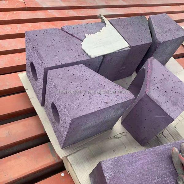 Industrial Furnaces Little SiO2 Content Chrome Corundum Brick for Glass Furnace Lining