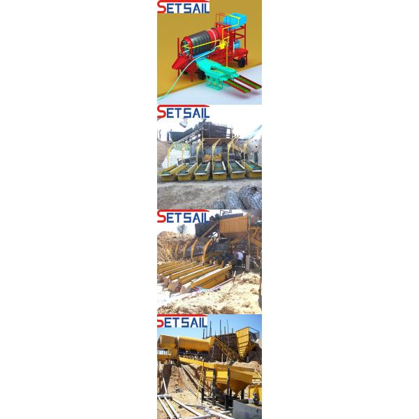 Land Mining Equipment for Diamond Centrifuge Power 7.5-50kw and Gravity Separator