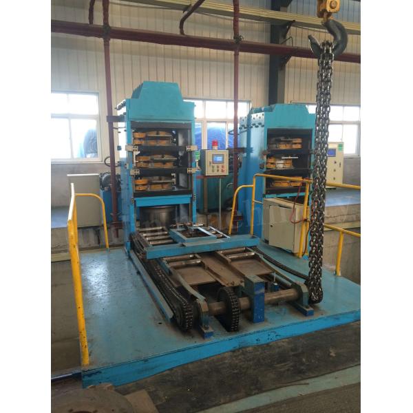 PLC Controlled Solid Rubber Tire Vulcanizing Machine YLL-4/8000 4000kN-30000kN