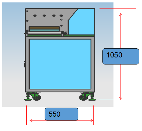150W 0.8Mpa PCB Depaneling Machine For LED Industry