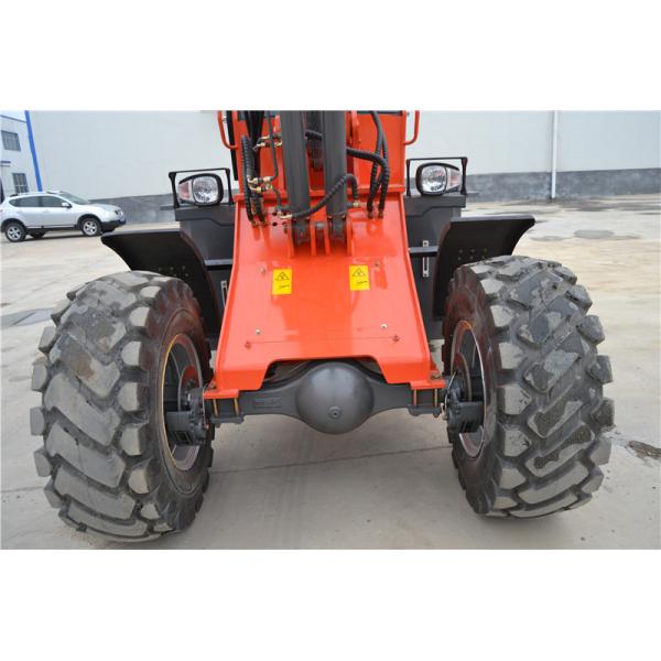WY2500 farm machinery telescopic extended wheel loader with 4 in 1 bucket