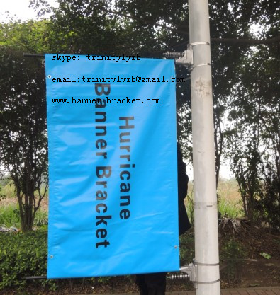 advertising flag banner mounting set