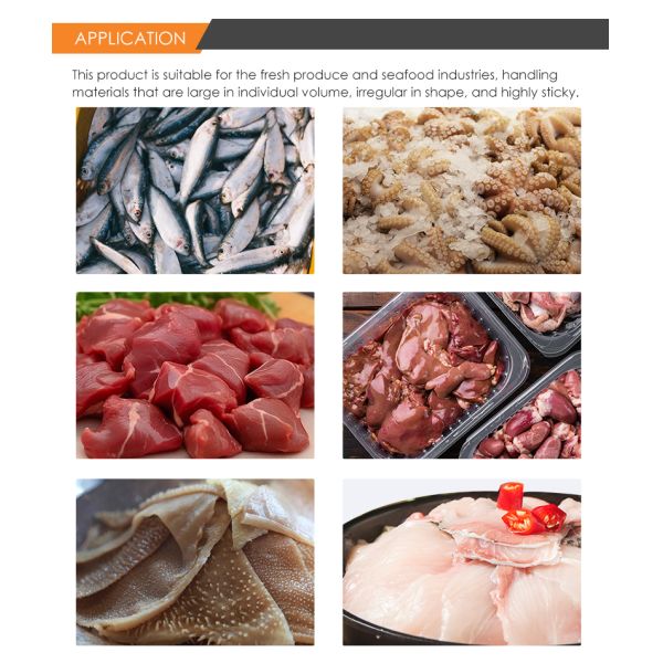 7-Head Linear Flipping Combination Weigher Packing Machine For Tilapia Fish Parrotfish Shell