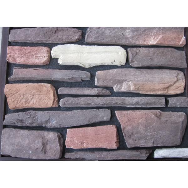 Various Sized And Colors Mixed Artificial Stones Light Weight For Landscape Available