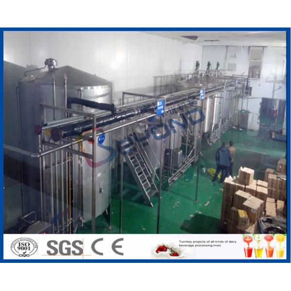 Beverage Manufacturing Soft Drink Making Machine , Soft Drink Plant Machinery