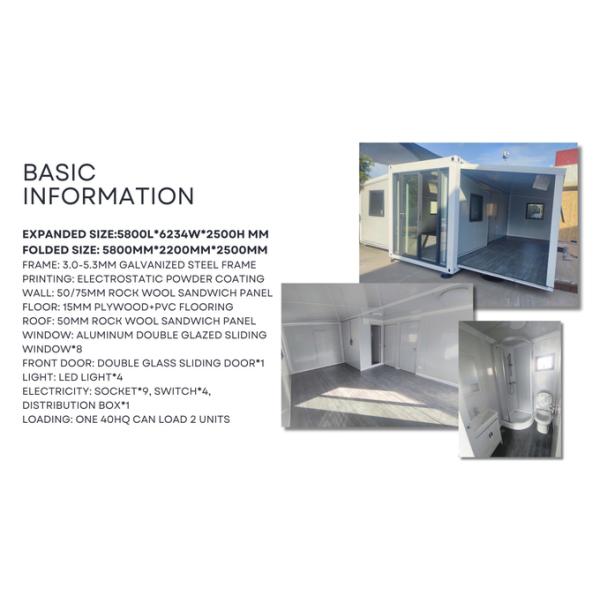 Earthquake Proof Expandable Container House