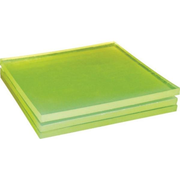 Blue 100% Polyether Polyurethane Pu Rubber Sheet 500mm ~1000mm Width