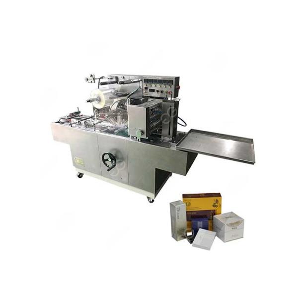 Automatic Condom Box Cellophane Packaging Machine/3D Cellophane Film Wrapping