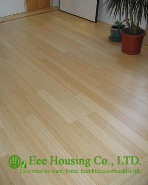 Carbonized Color Bamboo Flooring,Vertical-compressed Structure, UV Varnish,4 sides micro bevel connection Coating