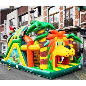 Quality 13.2X4.7X3M Inflatable Obstacle Course Playground Bounce House for sale