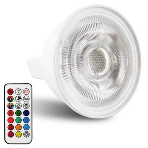 Quality 3W RGB Low Voltage LED Spotlight With Remote Control 12V Voltage for sale