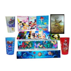 PLASTIC LENTICULAR custom 3d animated lenticular bookmark wholesale custom 3d