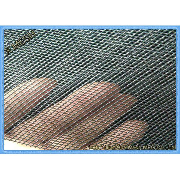 15*10 Mesh Black Color Fly Screen Mesh High Strength Pet Screen 32% Polyester And 68% PVC