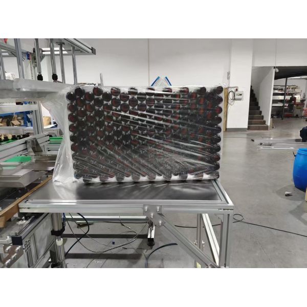 Automatic Bottle Packaging Machine Sus304 PP PET PE Empty Bottle Bagging Machine