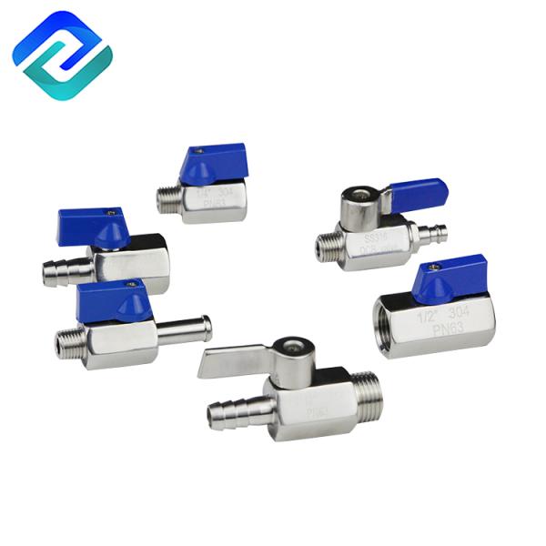 Casting Male / Female Thread SS Mini Casting Ball Valve
