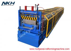 China 600mm Cover Width Floor Decking Machine , Steel Deck Roll Forming Machine on sale