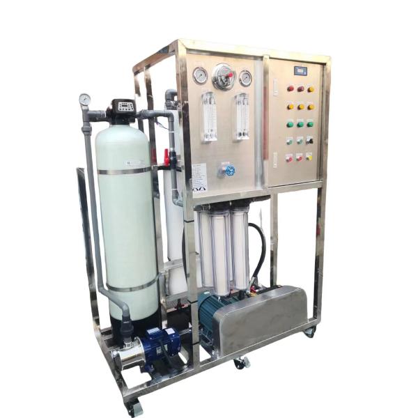 Skid Mounted Marine Watermaker Desalination Machine Daily Water Output 15 Tons