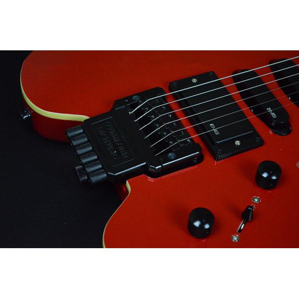 2019 High quality custom 6 String Picea Built-in Tuner LP DIY White Electric Guitar