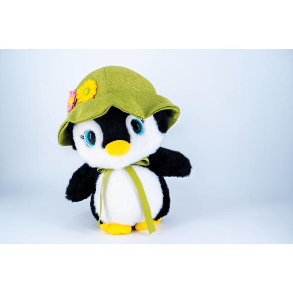 Plush Fabric Soft Plush Toys Animal Stuffed Penguin With Hat For Girlfriend Best Gift