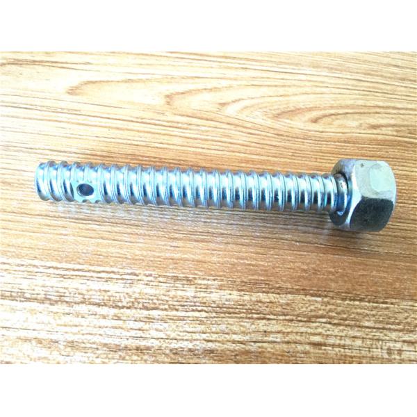 Forged Hex Head Forming Coil Thread Bolts / Construction Formwork Accessories