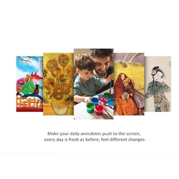 Intelligent Smart Digital Picture Frame , HD Video Digital Photo Frame 35W