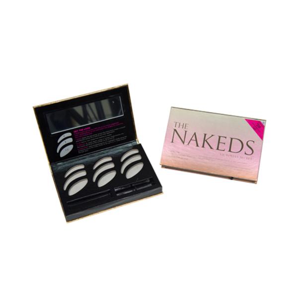 FSC Eyeshadow Packaging Boxes Cosmetic Packing Box With Mirror